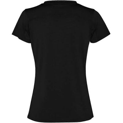 Roly Maglietta Sportiva da Donna Nera a Maniche Corte - Maglietta Sportiva Roly Maglietta Sportiva da Donna Nera a Maniche Corte - Maglietta Sportiva