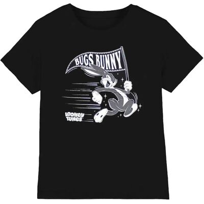 T-Shirt nero Bugs Bunny di Looney Tunes - Adulti T-Shirt nero Bugs Bunny di Looney Tunes - Adulti