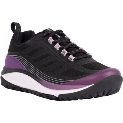 Trespass Amber Trainers - Black - Size 6 - Low Cut Sport Shoe Trespass Amber Trainers - Black - Size 6 - Low Cut Sport Shoe