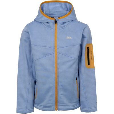 Trespass Blauw Fleecejacket - AT200, 11-12 jaar - Kinderen Trespass Blauw Fleecejacket - AT200, 11-12 jaar - Kinderen