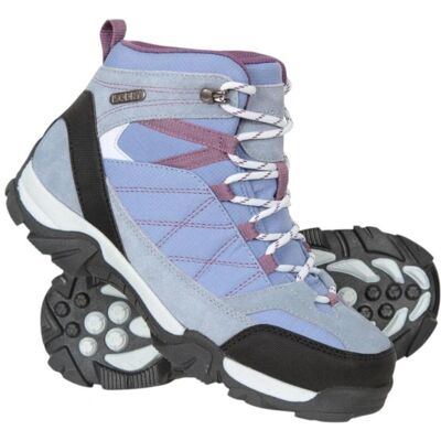 Mountain Warehouse Kinder Trails Suede Wandelschoenen - Lila - Maat UK 4 - Kinderschoen Mountain Warehouse Kinder Trails Suede Wandelschoenen - Lila - Maat UK 4 - Kinderschoen