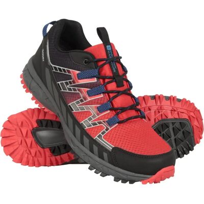 Mountain Warehouse Enhance Trail Wasserdichte Laufschuhe - Aktiv Rot - Herren Mountain Warehouse Enhance Trail Wasserdichte Laufschuhe - Aktiv Rot - Herren