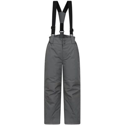Mountain Warehouse Raptor skibroek - Grijs - Kinderen 5-6 jaar Mountain Warehouse Raptor skibroek - Grijs - Kinderen 5-6 jaar