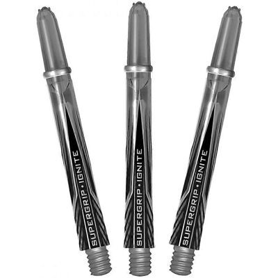 Fils de Fléchettes Harrows Supergrip Ignite - Polycarbonate - Texte imprimé - Axes en nylon avec prise - 45mm Fils de Fléchettes Harrows Supergrip Ignite - Polycarbonate - Texte imprimé - Axes en nylon avec prise - 45mm