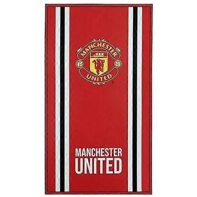 Manchester United FC Core Stripe Beach Towel - Beach Towel Manchester United FC Core Stripe Beach Towel - Beach Towel