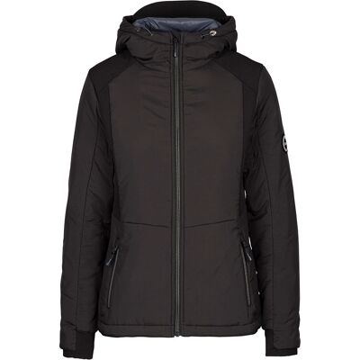Trespass Dames Courtney DLX Gewatteerde Jas - Zwart - Waterbestendig Trespass Dames Courtney DLX Gewatteerde Jas - Zwart - Waterbestendig