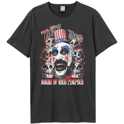 Amplified Rob Zombie House Of 1000 Corpses T-Shirt XXL - T-Shirt Amplified Rob Zombie House Of 1000 Corpses T-Shirt XXL - T-Shirt