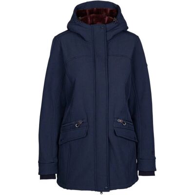 Jaqueta softshell Trespass Anza TP75 para mulher - Azul escuro L Jaqueta softshell Trespass Anza TP75 para mulher - Azul escuro L
