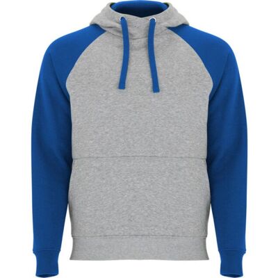 Roly Childrens Kids Hoodie Heather Grey Royal Blue - Children's Hoodie Roly Childrens Kids Hoodie Heather Grey Royal Blue - Children's Hoodie