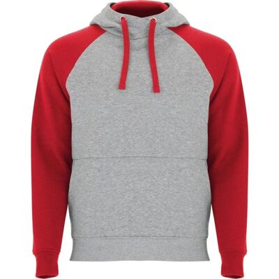 Roly Heather Grey/Red Kids Hoodie - Children's Hoodie Roly Heather Grey/Red Kids Hoodie - Children's Hoodie