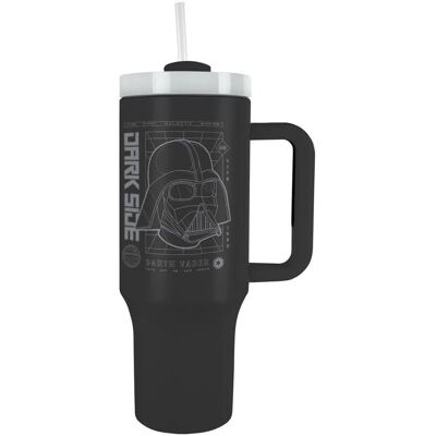 Star Wars Vader Grid Matkakuppi - Kaksinkertainen eristys - 1.1L Star Wars Vader Grid Matkakuppi - Kaksinkertainen eristys - 1.1L
