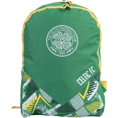 Celtic FC Vector Backpack Green/White/Yellow - Backpack Celtic FC Vector Backpack Green/White/Yellow - Backpack