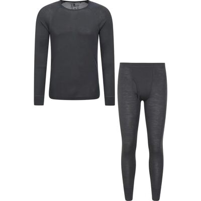 Mountain Warehouse - Merino Thermal Base Layer - Donkergrijs - Base Layer Set Mountain Warehouse - Merino Thermal Base Layer - Donkergrijs - Base Layer Set