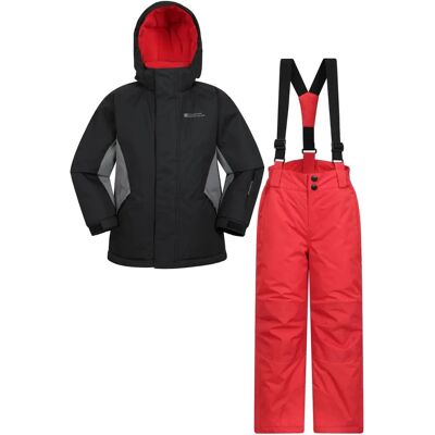 Mountain Warehouse Kinderski Jack & Broek Set - Zwart - Maat: 3-4 jaar Mountain Warehouse Kinderski Jack & Broek Set - Zwart - Maat: 3-4 jaar