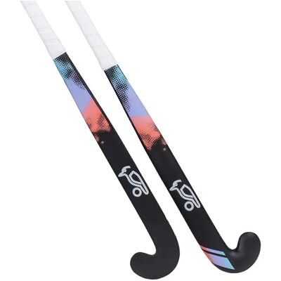Kookaburra Echo L-Bow Hockey Stick - Dual Core, Pro Cushioned Grip, Suitable for hockey Kookaburra Echo L-Bow Hockey Stick - Dual Core, Pro Cushioned Grip, Suitable for hockey