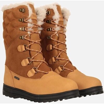 Mountain Warehouse Vostok Leren Sneeuwlaarzen - Bruin - Maat 4 Mountain Warehouse Vostok Leren Sneeuwlaarzen - Bruin - Maat 4