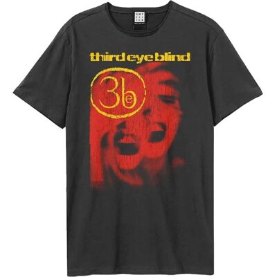 Amplified Third Eye Blind T-Shirt - Charcoal - Unisex Adult Self Titled 97 Amplified Third Eye Blind T-Shirt - Charcoal - Unisex Adult Self Titled 97