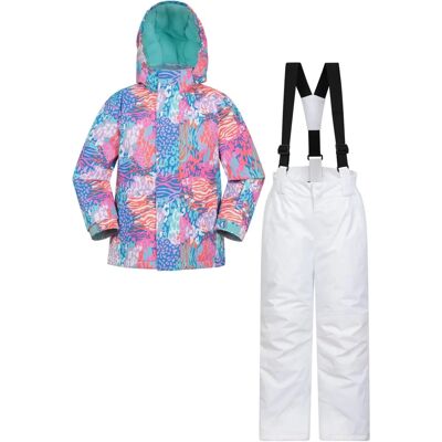 Mountain Warehouse Kinder Roze Skijas & Broek - 2-3 Jaar Mountain Warehouse Kinder Roze Skijas & Broek - 2-3 Jaar