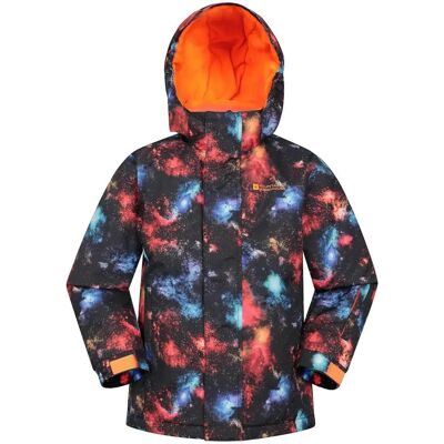 Mountain Warehouse Kinderen Cosmic Skijas & Broek - Zwart - Maat: 2 jaar/3 jaar Mountain Warehouse Kinderen Cosmic Skijas & Broek - Zwart - Maat: 2 jaar/3 jaar