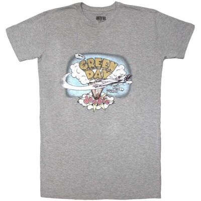 Green Day Dookie Vintage Grey T-Shirt - T-Shirt Green Day Dookie Vintage Grey T-Shirt - T-Shirt