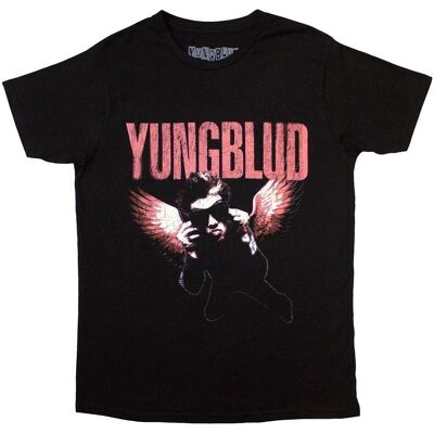 Yungblud Unisex Wings T-Shirt Black XL - T-Shirt Yungblud Unisex Wings T-Shirt Black XL - T-Shirt