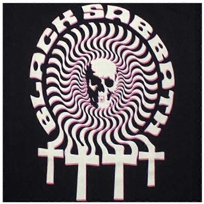 T-Shirt Teschio Ipnotico Black Sabbath - Unisex Adulti S T-Shirt Teschio Ipnotico Black Sabbath - Unisex Adulti S
