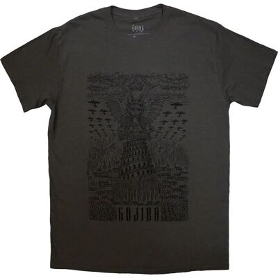 Gojira Unisex XXL Charcoal T-Shirt - Apparel Gojira Unisex XXL Charcoal T-Shirt - Apparel