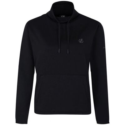 Dare2b Lexan Fleece Top - Vrouwen Zwart Sportkleding Dare2b Lexan Fleece Top - Vrouwen Zwart Sportkleding