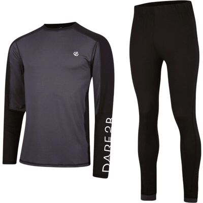Dare2b Dare 2B Heren Exchange III Onderlaag Set Zwart/Ebony XXL Dare2b Dare 2B Heren Exchange III Onderlaag Set Zwart/Ebony XXL