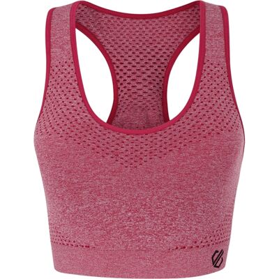 Dare2b Dare 2b Dames Dont Sweat It Sportbeha Roze Bessen - Sportbeha Dare2b Dare 2b Dames Dont Sweat It Sportbeha Roze Bessen - Sportbeha