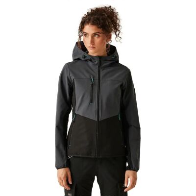 Veste Soft Shell Ada de Regatta Professional - Imperméable, Flexible, Avec Capuche Veste Soft Shell Ada de Regatta Professional - Imperméable, Flexible, Avec Capuche