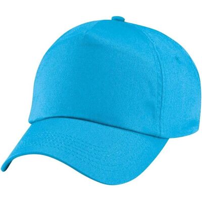 Beechfield - 5 Panel Cap - Blue - One Size - Cap Beechfield - 5 Panel Cap - Blue - One Size - Cap