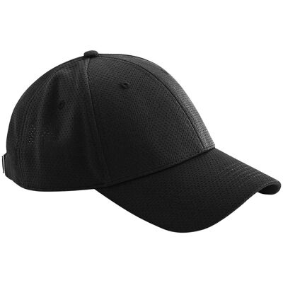 Beechfield - Air-Mesh 6-Panel - Black - Baseball Cap Beechfield - Air-Mesh 6-Panel - Black - Baseball Cap