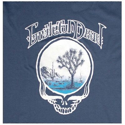 T-Shirt Joshua Tree Blu - Unisex - Grateful Dead T-Shirt Joshua Tree Blu - Unisex - Grateful Dead