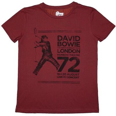 David Bowie Rainbow Theatre S T-Shirt - Mens/Ladies David Bowie Rainbow Theatre S T-Shirt - Mens/Ladies