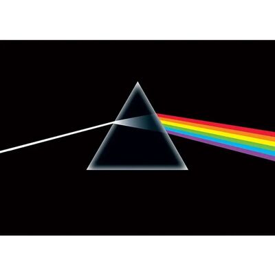Pink Floyd Dark Side Of The Moon Maxi Poster - Black - Poster Pink Floyd Dark Side Of The Moon Maxi Poster - Black - Poster