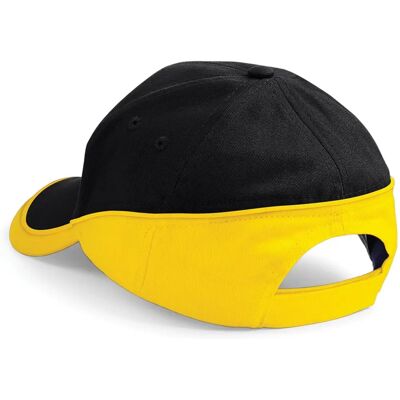 Beechfield - Teamwear wedstrijdpet - Schwarz - One Size - Cap Beechfield - Teamwear wedstrijdpet - Schwarz - One Size - Cap
