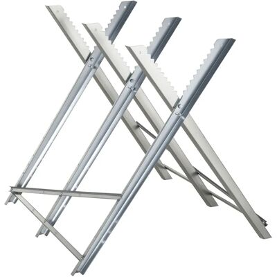 DURHAND - Saw Horse - Steel - Foldable - Saw Horse DURHAND - Saw Horse - Steel - Foldable - Saw Horse