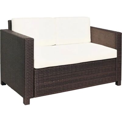 Outsunny Rattan Wicker 2-seat Sofa Loveseat - Garden Furniture Outsunny Rattan Wicker 2-seat Sofa Loveseat - Garden Furniture