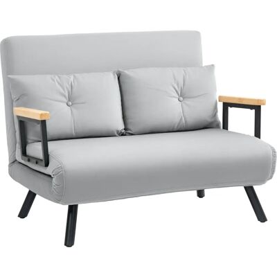 HOMCOM Click Clack 2 Seater Sofa Bed - Sofa Bed HOMCOM Click Clack 2 Seater Sofa Bed - Sofa Bed