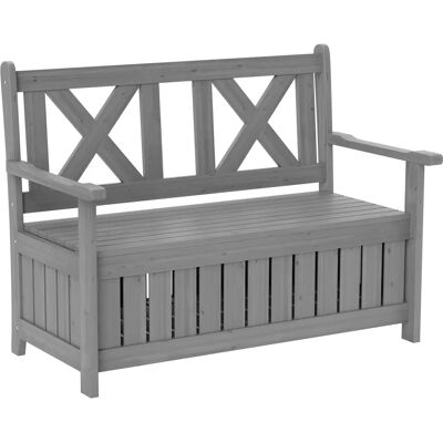 Outsunny - Wood Storage Bench - Garden bench Outsunny - Wood Storage Bench - Garden bench