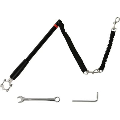 PawHut - Bike Lead - Black - Elastic - Dog Leash PawHut - Bike Lead - Black - Elastic - Dog Leash