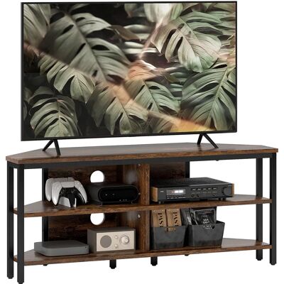 Homcom 50" TV Stand Rustic Brown - TV Stand Homcom 50" TV Stand Rustic Brown - TV Stand