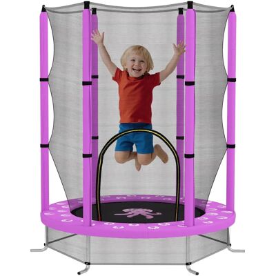 AIYAPLAY - 4.6FT - Purple - Kids - Trampoline AIYAPLAY - 4.6FT - Purple - Kids - Trampoline