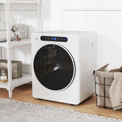 HOMCOM Model - Portable Vented Tumble Dryer 4kg with Timer HOMCOM Model - Portable Vented Tumble Dryer 4kg with Timer