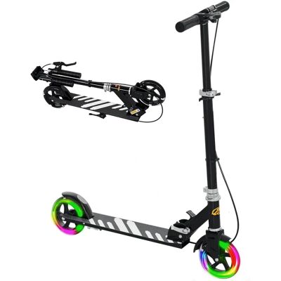 AIYAPLAY - Kids Scooter - Black - Folding - Kick scooter AIYAPLAY - Kids Scooter - Black - Folding - Kick scooter