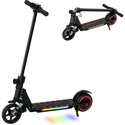SPORTNOW - Folding - Black - LED Lights - Electric Scooter SPORTNOW - Folding - Black - LED Lights - Electric Scooter