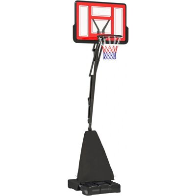 SPORTNOW - 2.45-3.05m Portable Hoop - Adjustable - Wheels - Basketball hoop SPORTNOW - 2.45-3.05m Portable Hoop - Adjustable - Wheels - Basketball hoop