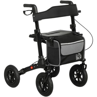 HOMCOM - Rollator - Padded Seat - Rollator Walker HOMCOM - Rollator - Padded Seat - Rollator Walker