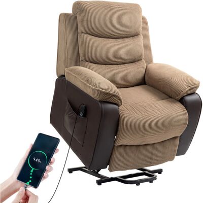 HOMCOM Power Lift Riser Recliner - Recliner Chair HOMCOM Power Lift Riser Recliner - Recliner Chair